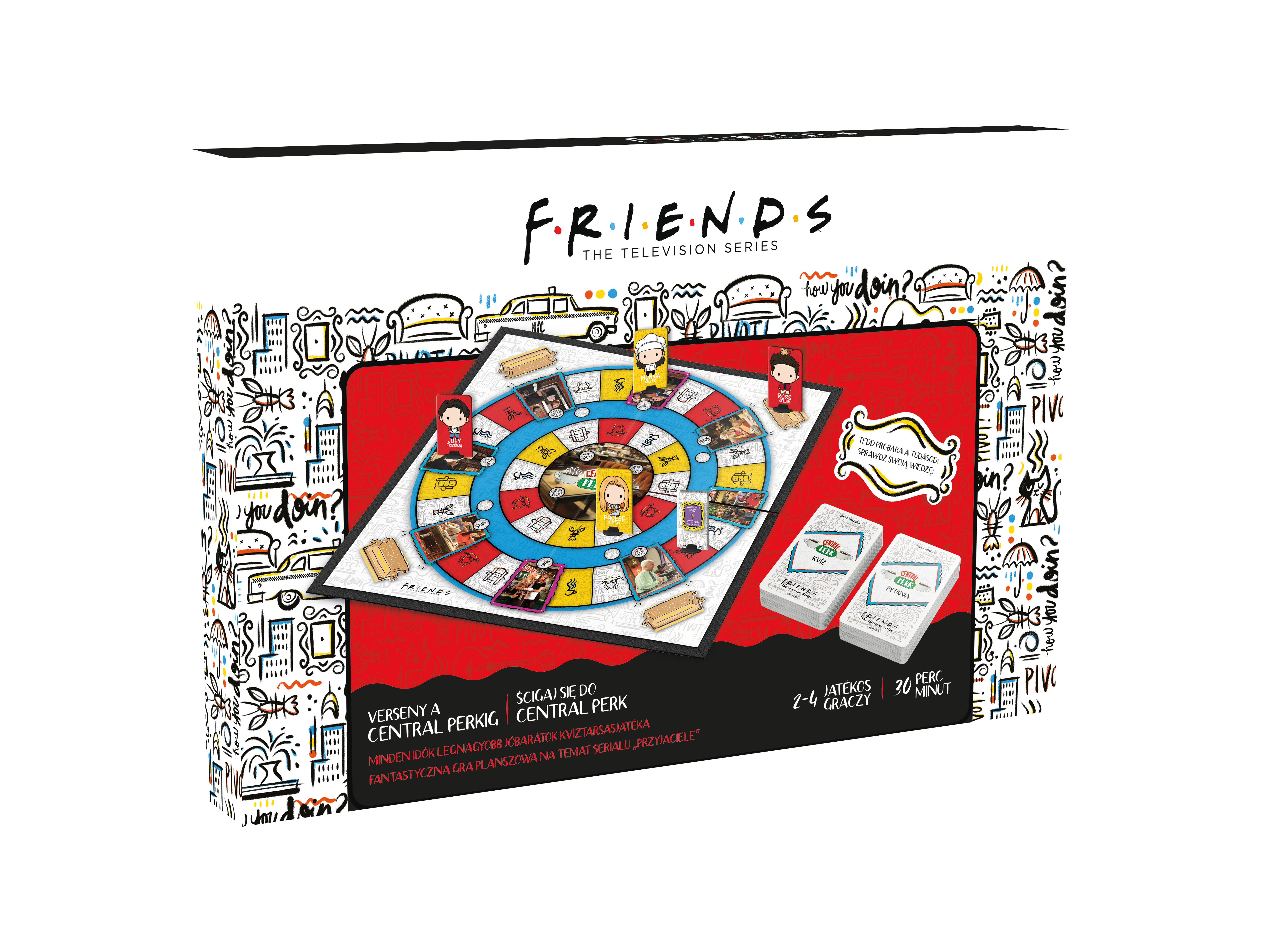 Friends - Verseny a Central Perk kávézóba! társasjáték